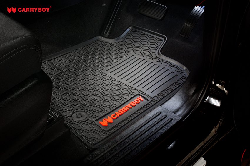 Carryboy Latex Car Floor Mats - Ford Ranger Double Cab