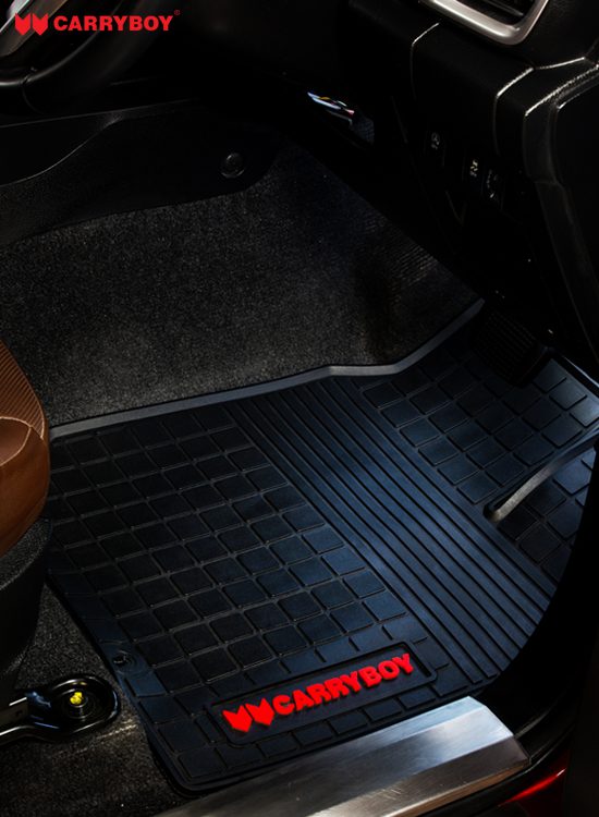 Carryboy Latex Car Floor Mats - Isuzu D-Max Double Cab