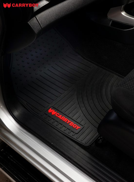 Carryboy Latex Car Floor Mats - Nissan Navara Double Cab - Image 3